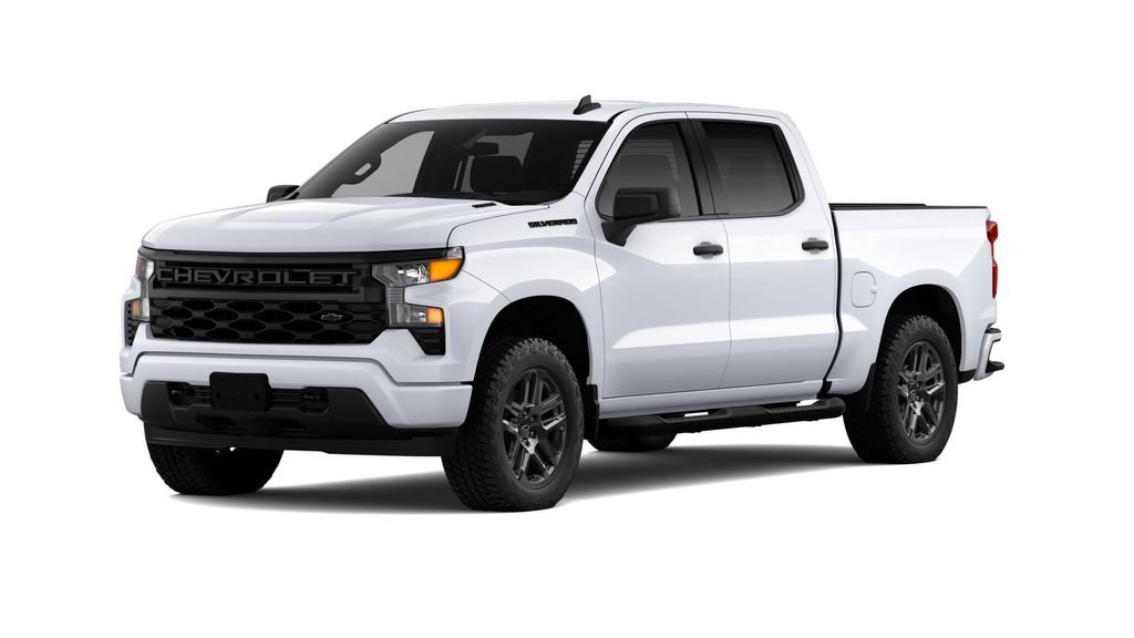 New 2026 Chevrolet Silverado 1500 Custom w/ Turbomax Blackout Package RWD image 25