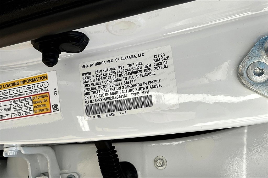 Used 2021 Honda Pilot Elite image 34