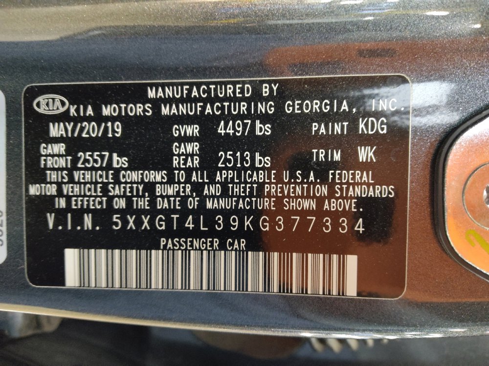 Used 2019 Kia Optima S w/ S Panoramic Sunroof Package image 33