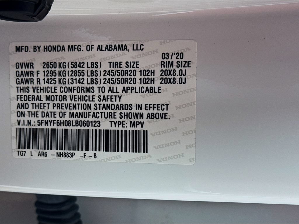 Used 2020 Honda Pilot Elite image 31
