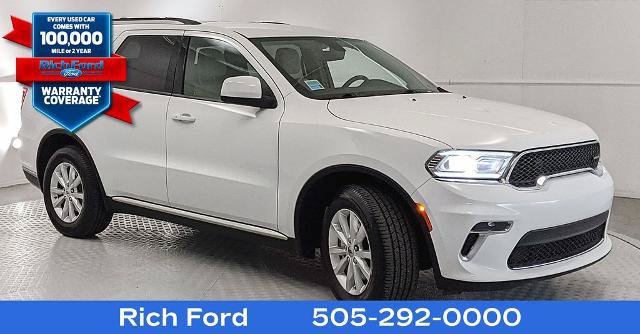 Used 2021 Dodge Durango SXT RWD image 1