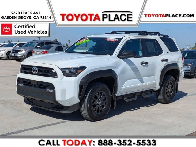 Certified 2025 Toyota 4Runner SR5