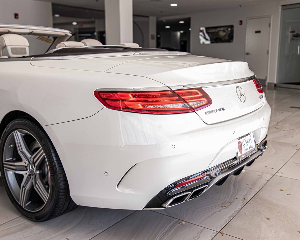 Used 2017 Mercedes-Benz S 63 AMG 4MATIC Cabriolet image 14