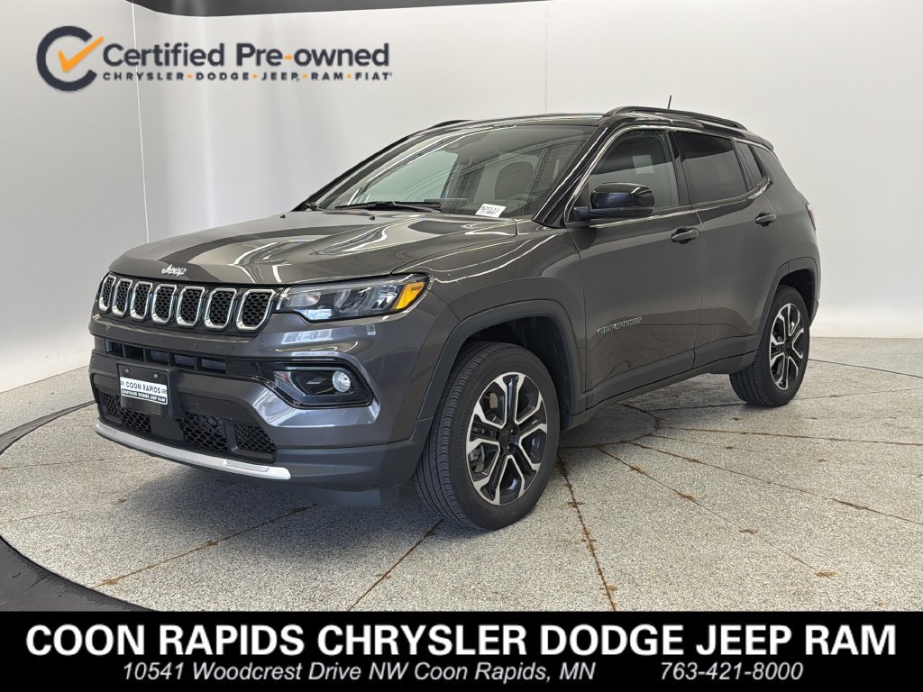 Used 2023 Jeep Compass Limited w/ Sun and Sound Group