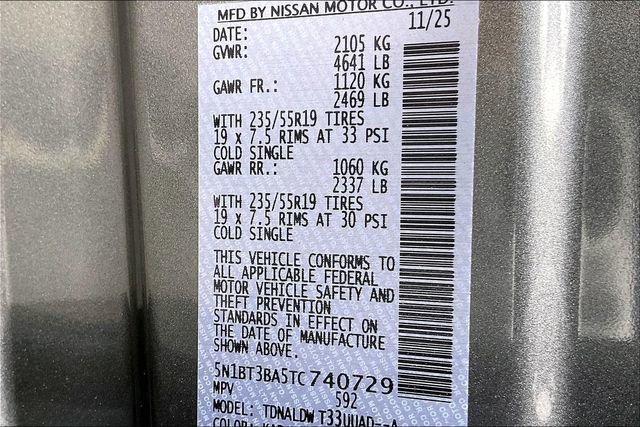 New 2026 Nissan Rogue SV image 16