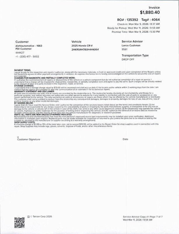 Used 2025 Honda CR-V EX-L image 43