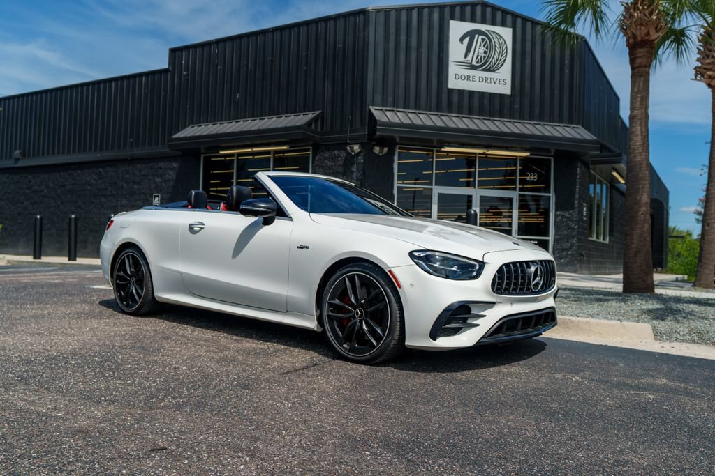 Used 2022 Mercedes-Benz E 53 AMG 4MATIC Cabriolet image 1