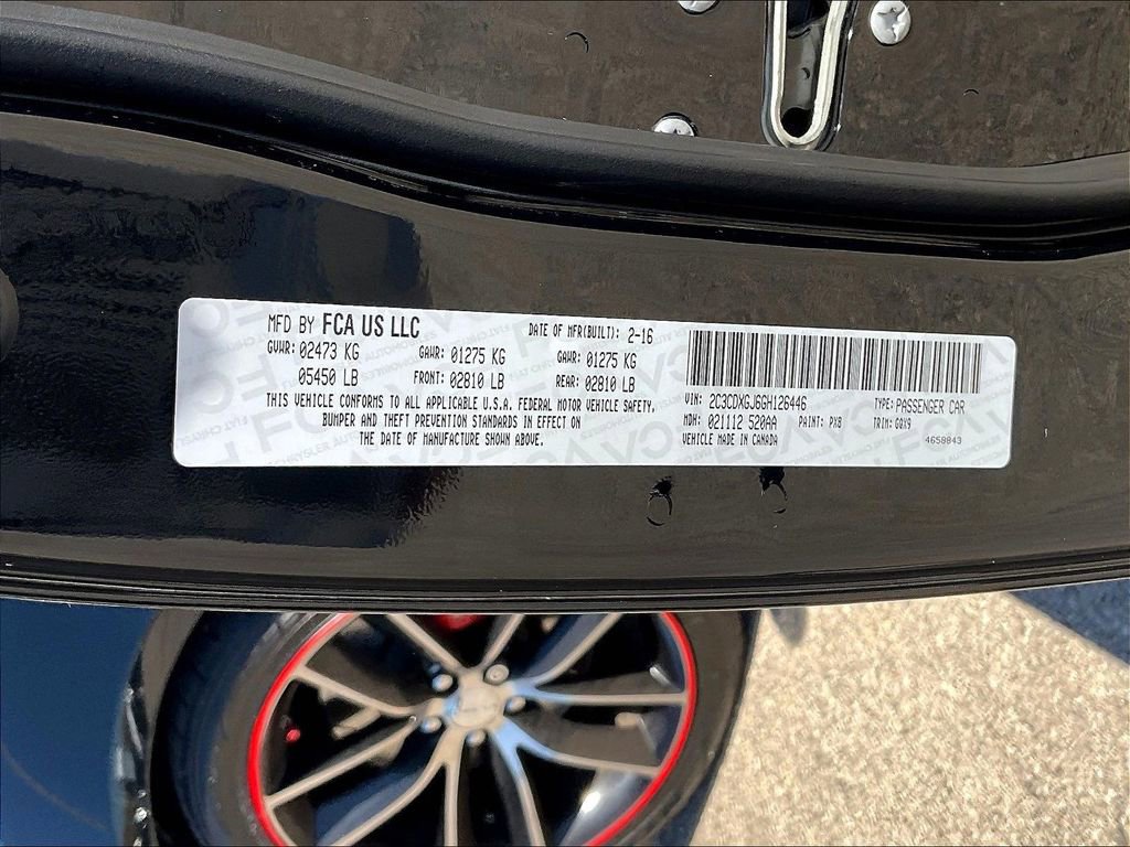 Used 2016 Dodge Charger R/T Scat Pack w/ Beats Audio Group RWD image 19