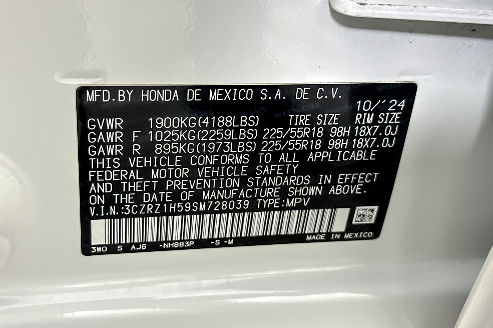 Used 2025 Honda HR-V Sport image 26