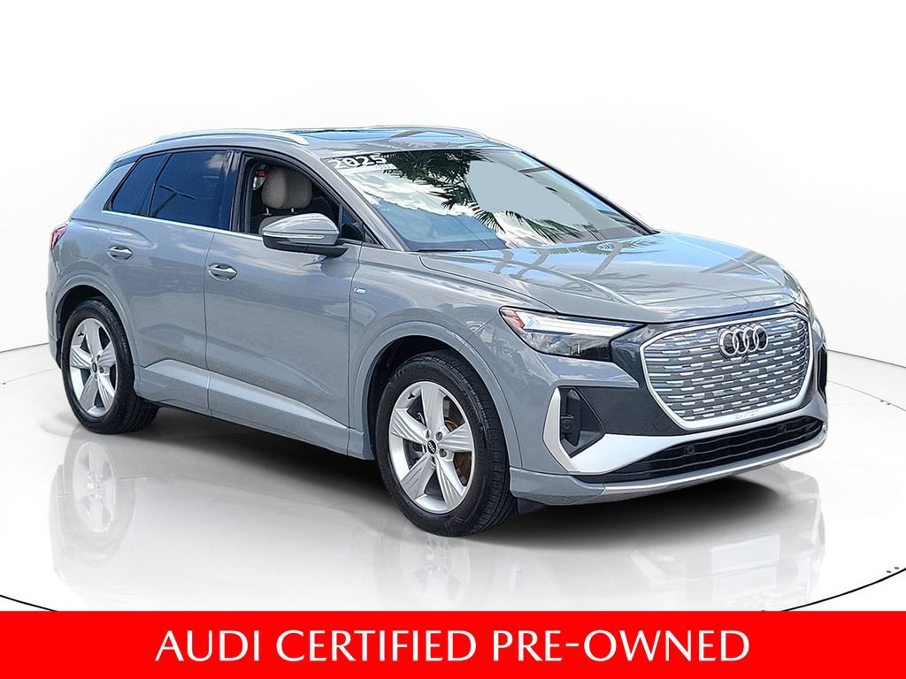 Certified 2025 Audi Q4 e-tron Premium Plus w/ Premium Plus AWD/4WD image 1