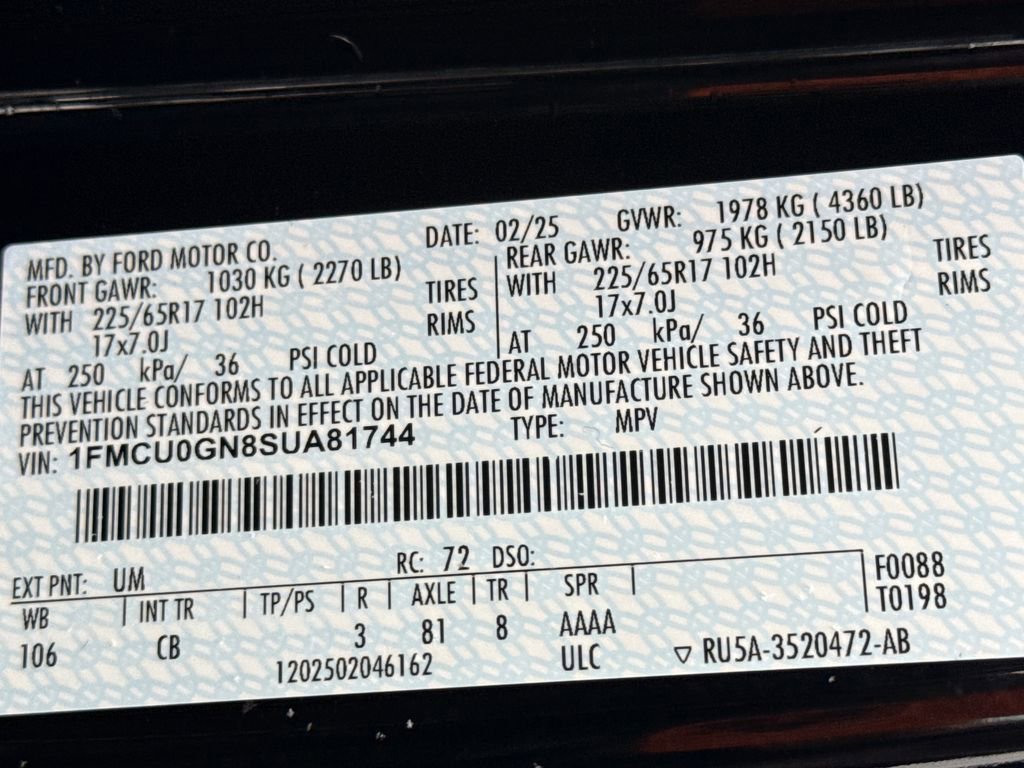 Used 2025 Ford Escape Active image 25