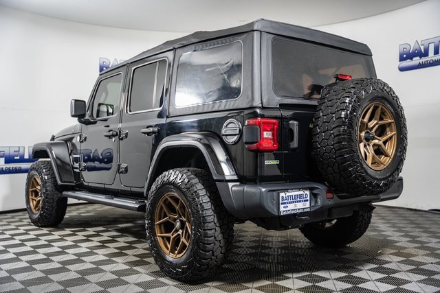 Used 2020 Jeep Wrangler Unlimited Sahara image 4