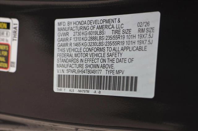 New 2026 Honda Odyssey Elite image 28