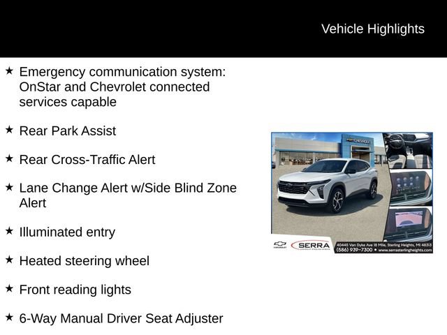 Certified 2024 Chevrolet Trax RS w/ Driver Confidence Package FWD image 5