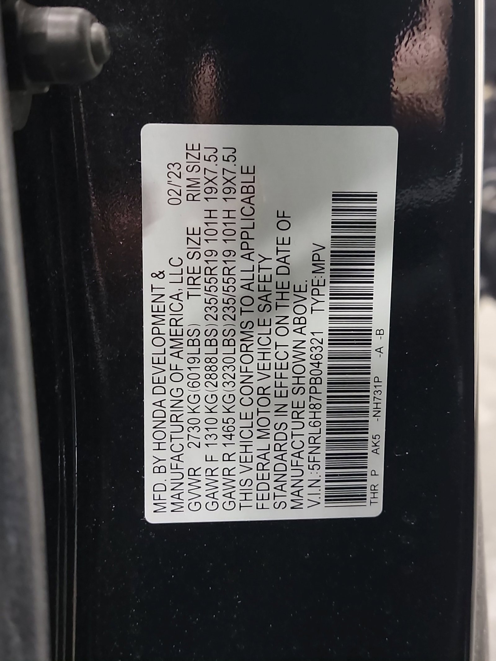 Used 2023 Honda Odyssey Touring image 33