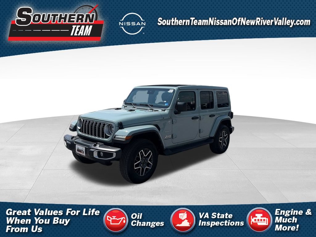 Used 2024 Jeep Wrangler Unlimited Sahara w/ Technology Group