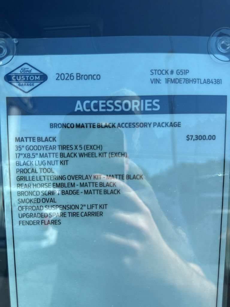New 2026 Ford Bronco Big Bend AWD/4WD image 39