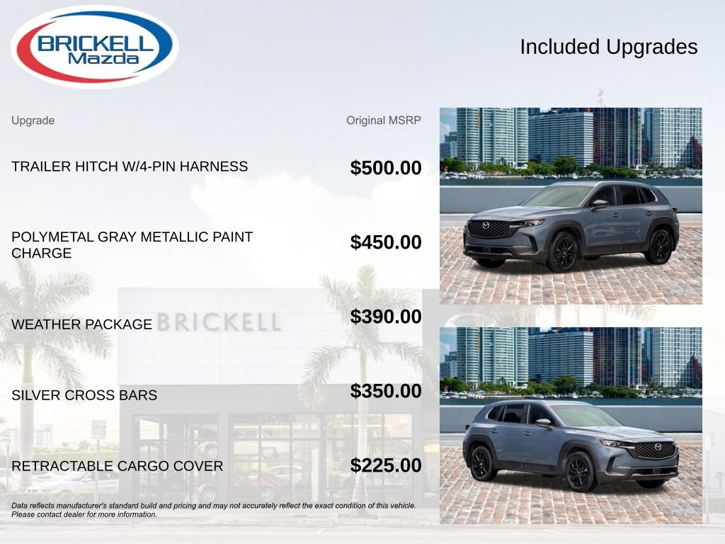 Used 2025 MAZDA CX-50 AWD 2.5 S w/ Weather Package image 13