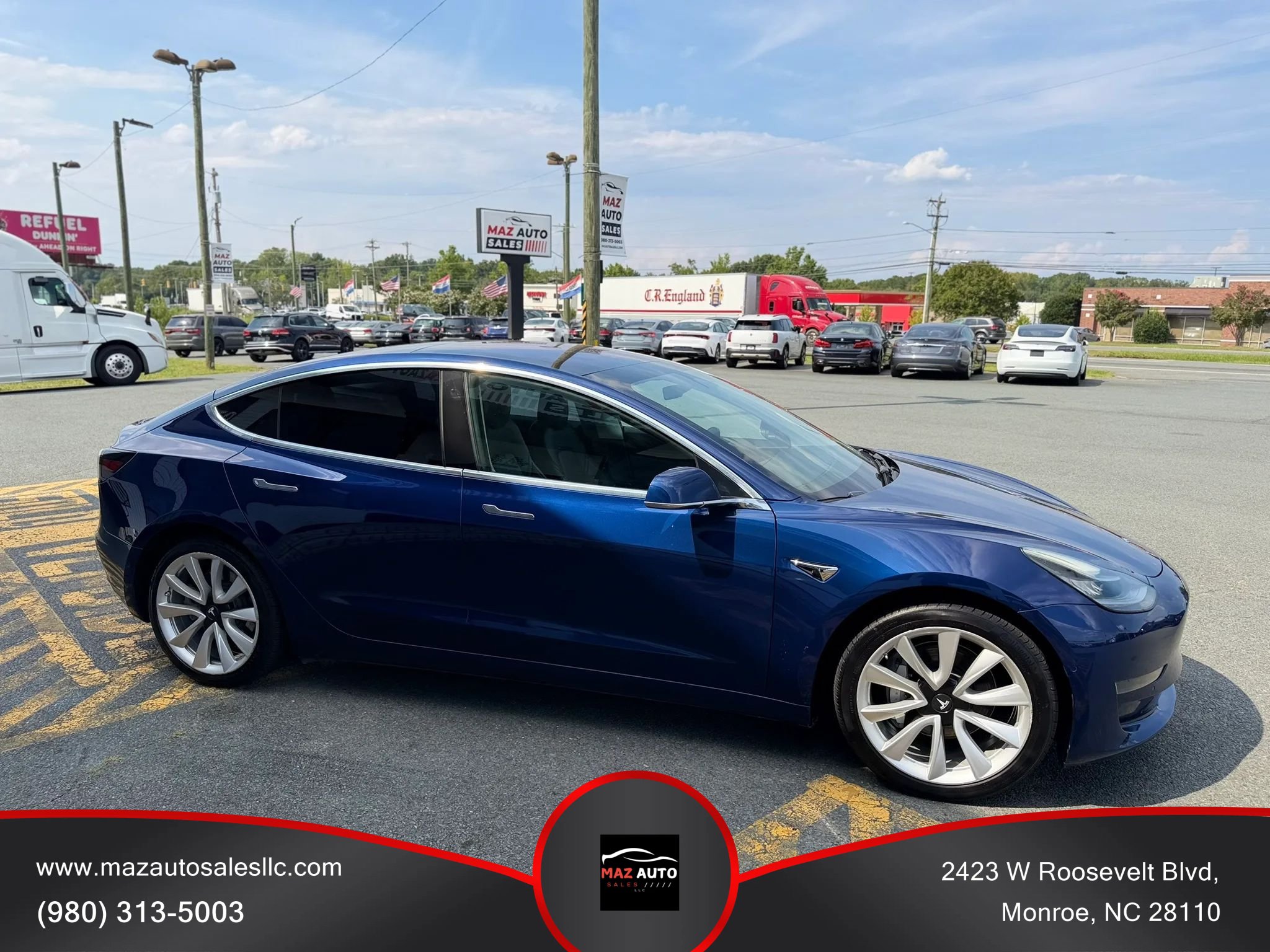 Used 2018 Tesla Model 3 Mid Range RWD image 3