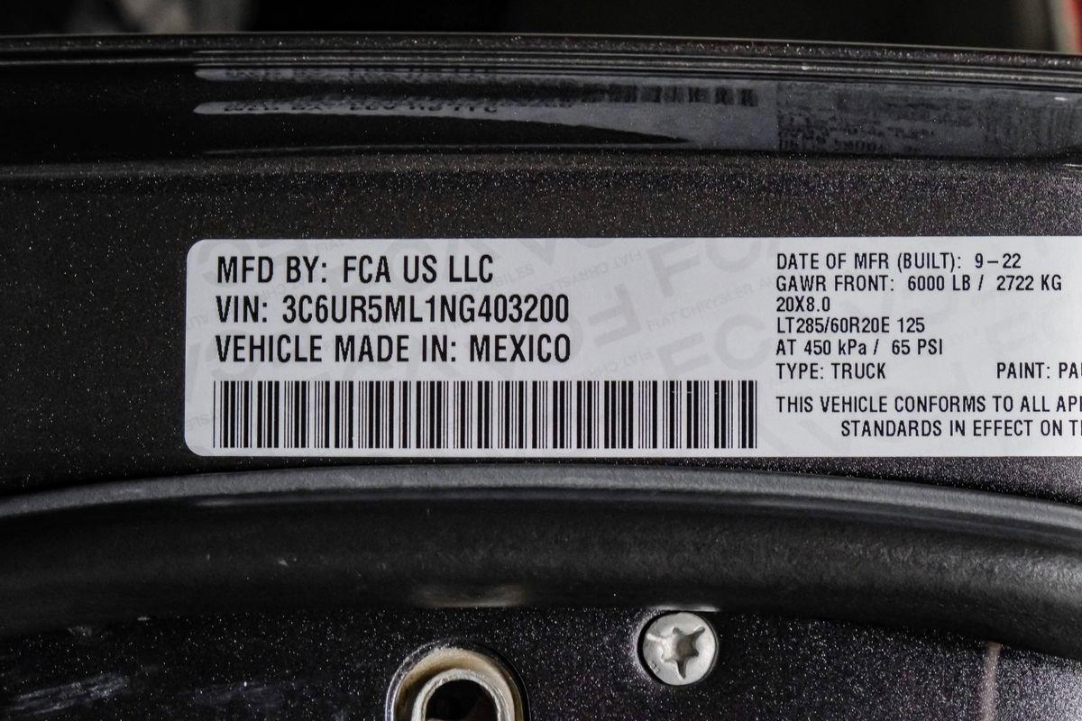Used 2022 RAM 2500 Big Horn w/ Level A Equipment Group AWD/4WD image 60