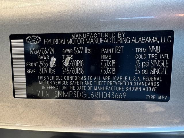 Used 2024 Hyundai Santa Fe XRT AWD/4WD image 6