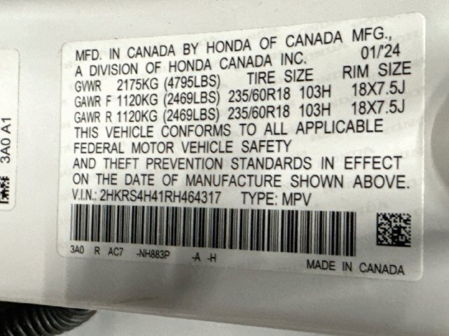 Used 2024 Honda CR-V EX image 14