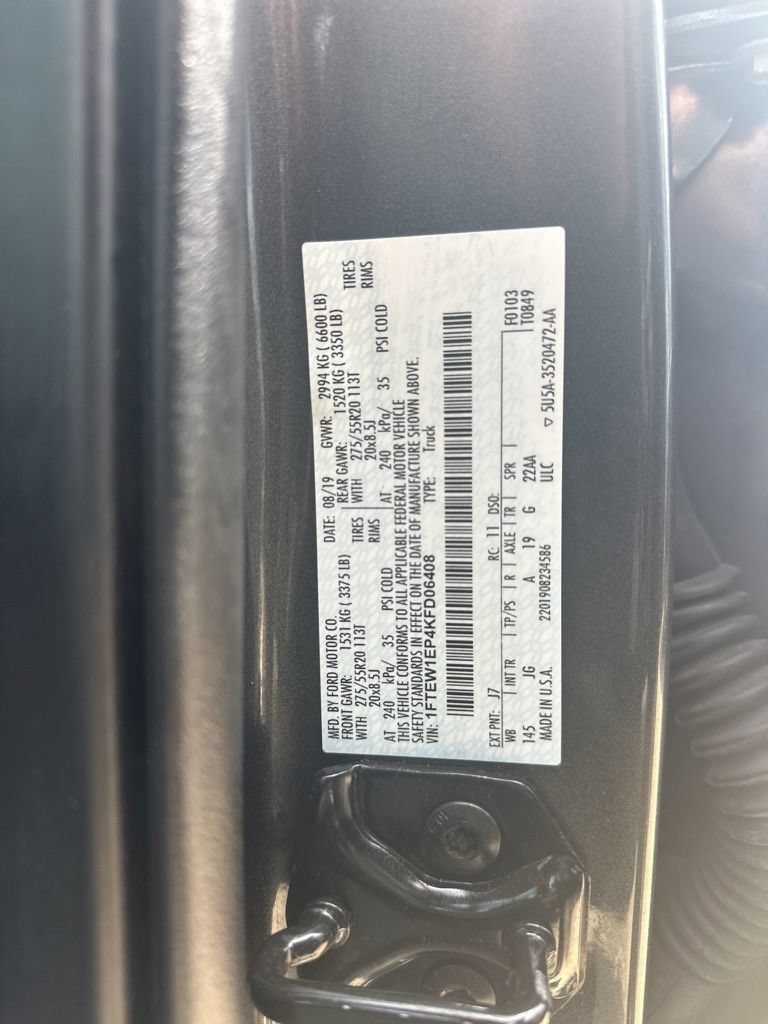 Used 2019 Ford F150 XL w/ Equipment Group 101A Mid AWD/4WD image 37