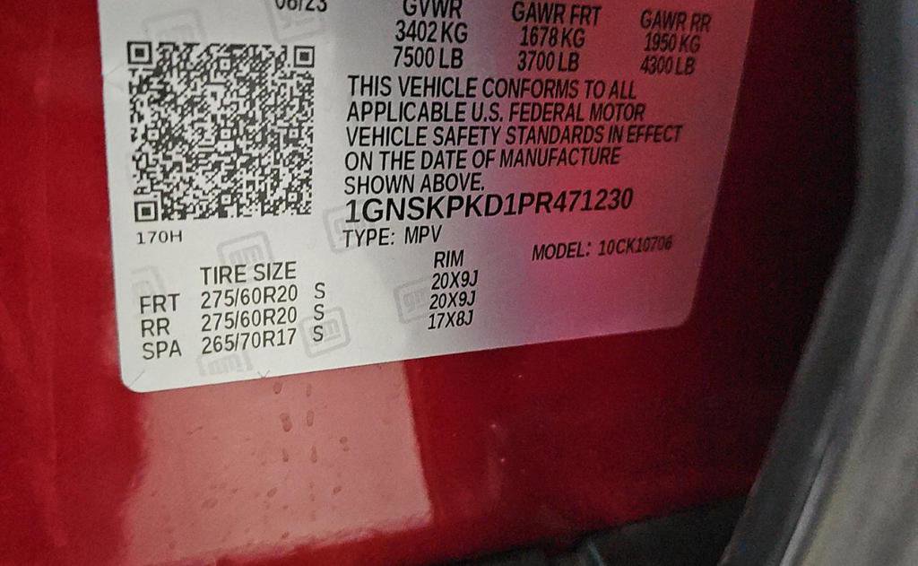 Used 2023 Chevrolet Tahoe Z71 w/ Luxury Package image 17