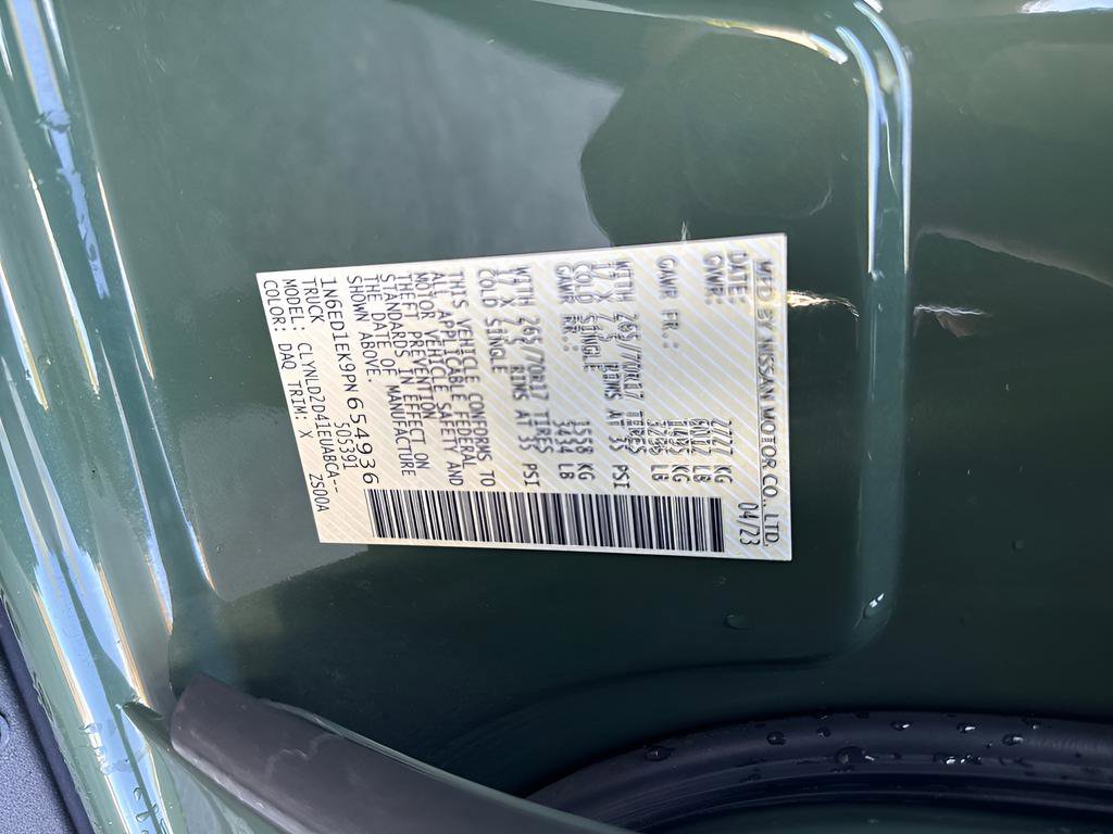 Used 2023 Nissan Frontier PRO-4X w/ Pro Convenience Package AWD/4WD image 6
