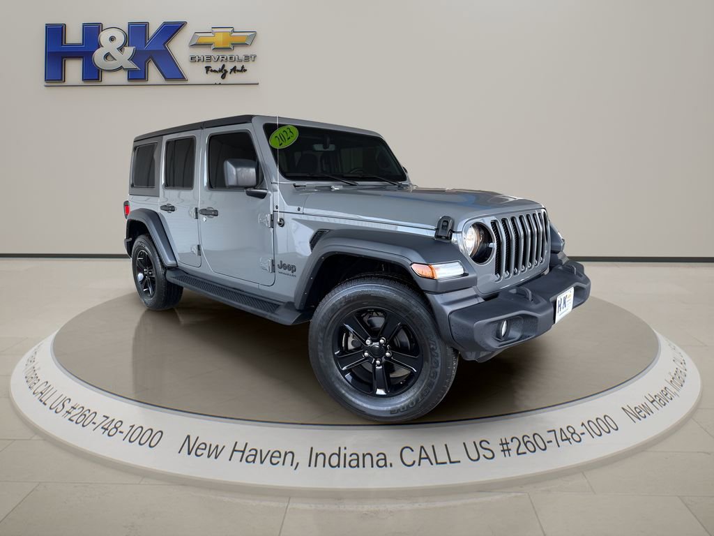 Used 2023 Jeep Wrangler Altitude image 1