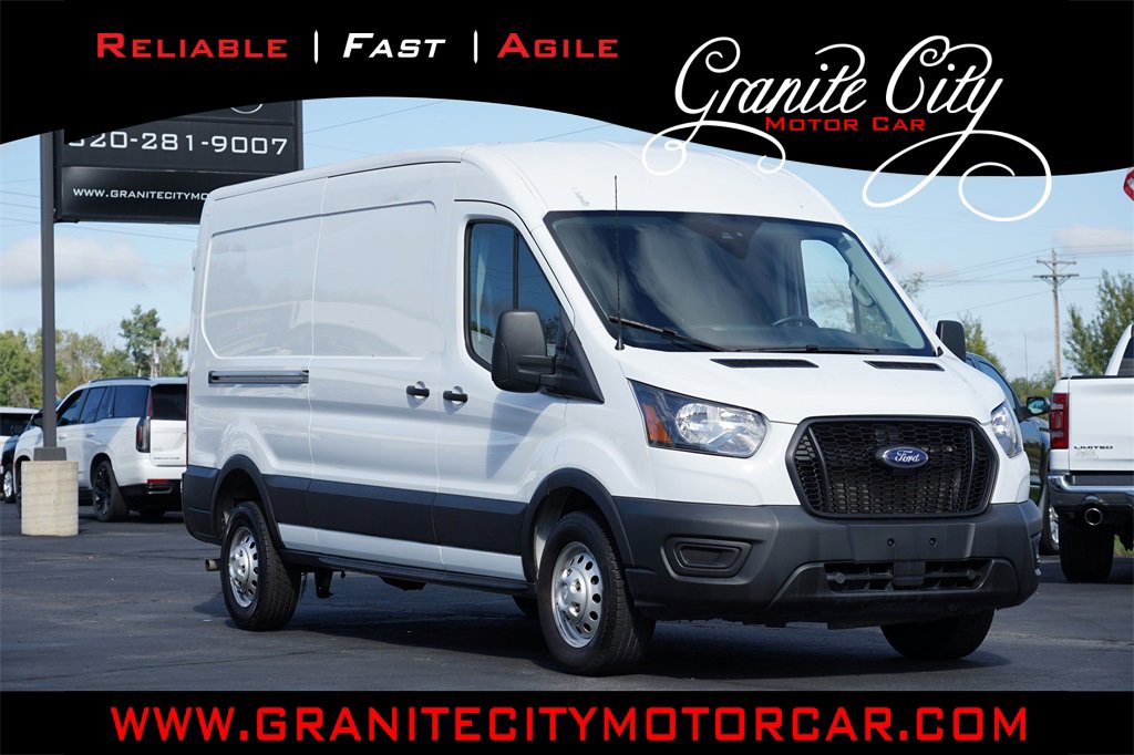 Used 2023 Ford Transit 250 Medium Roof AWD w/ Load Area Protection Package video 1