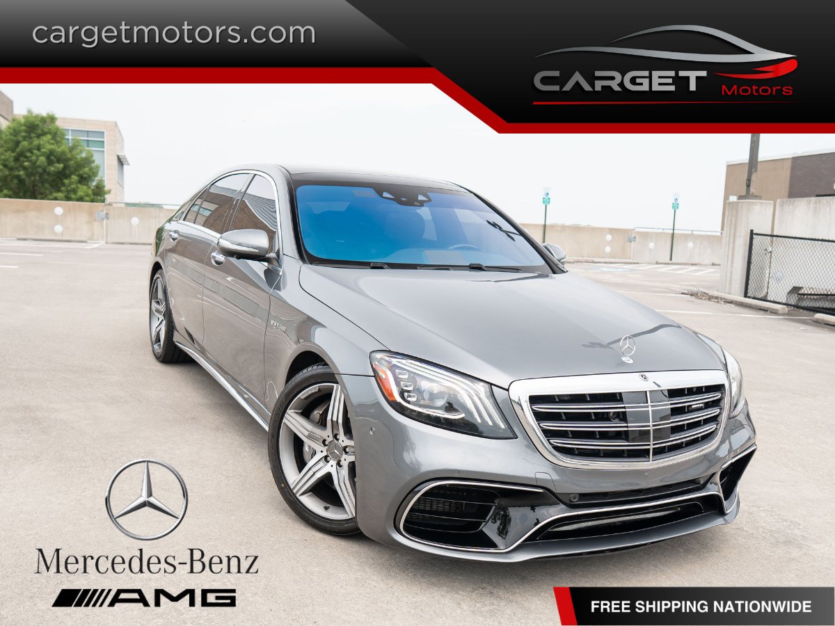Used 2019 Mercedes-Benz S 63 AMG S 4MATIC Sedan image 1