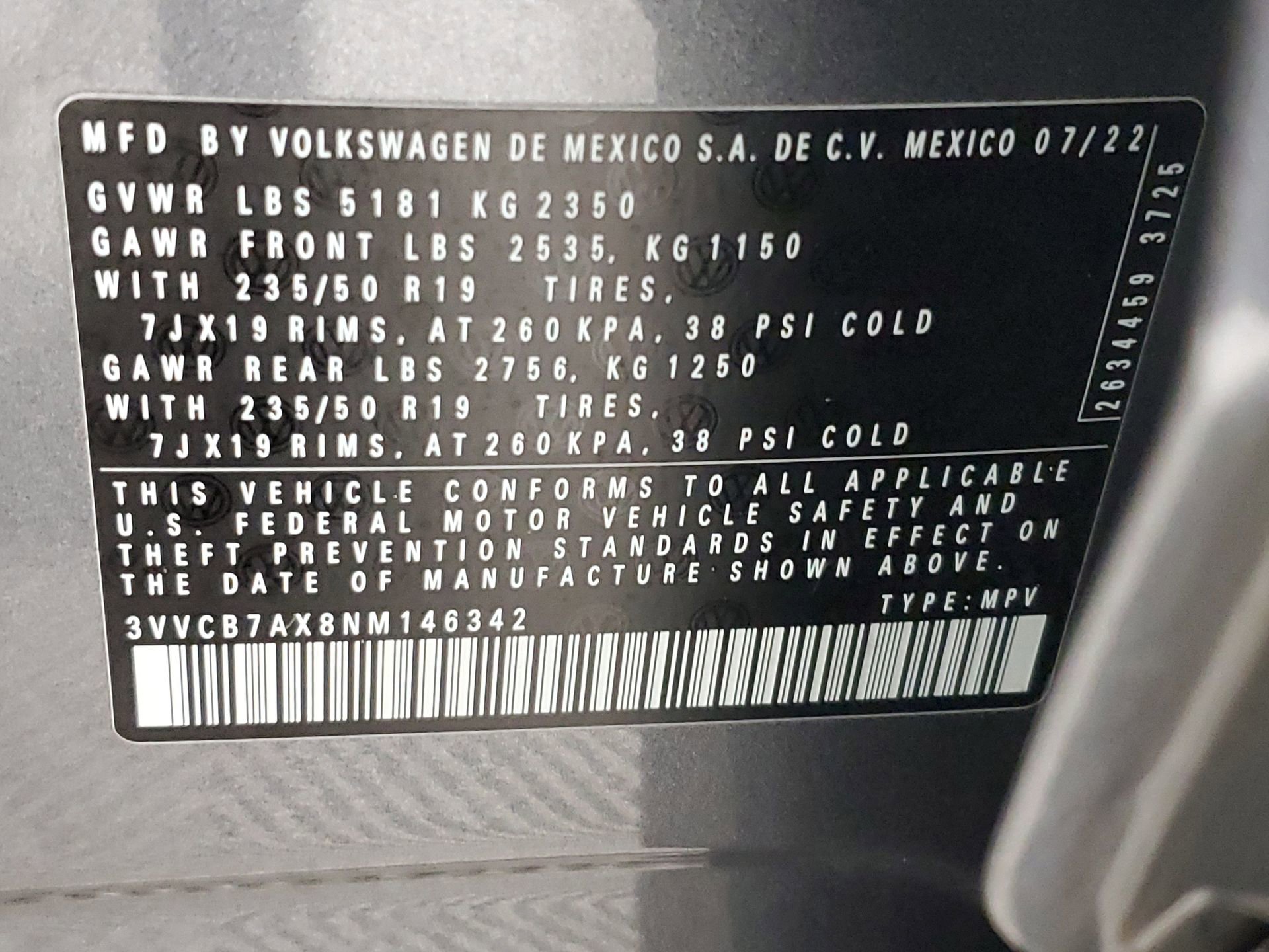 Used 2022 Volkswagen Tiguan SE R-Line image 50