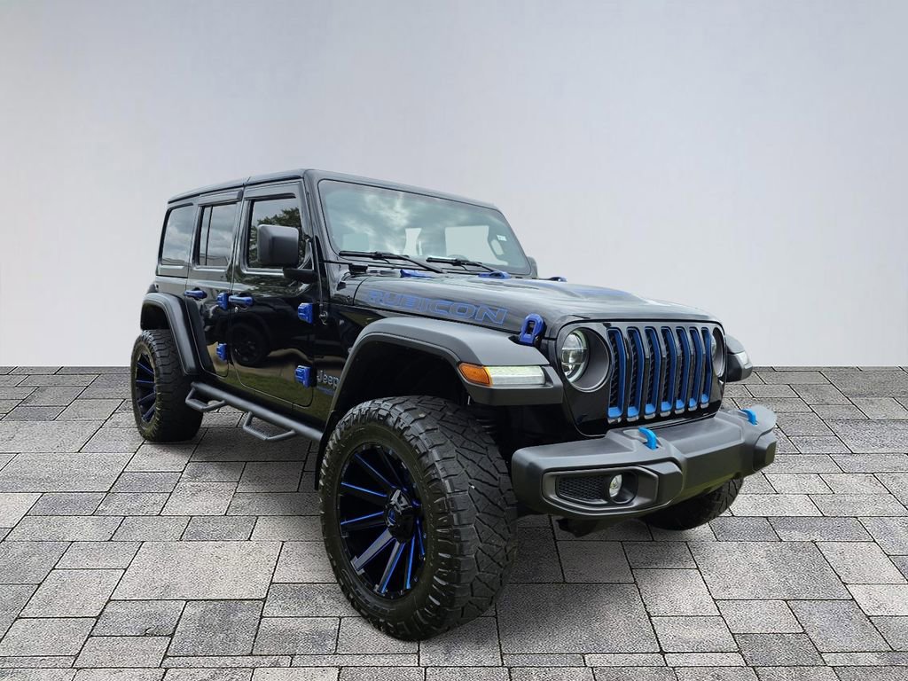 Used 2022 Jeep Wrangler Unlimited Rubicon 4xe image 1