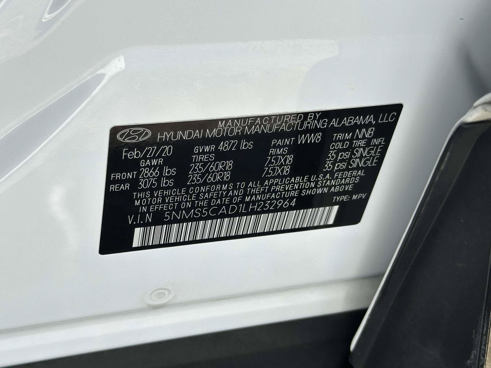 Used 2020 Hyundai Santa Fe Limited w/ Cargo Package AWD/4WD image 25