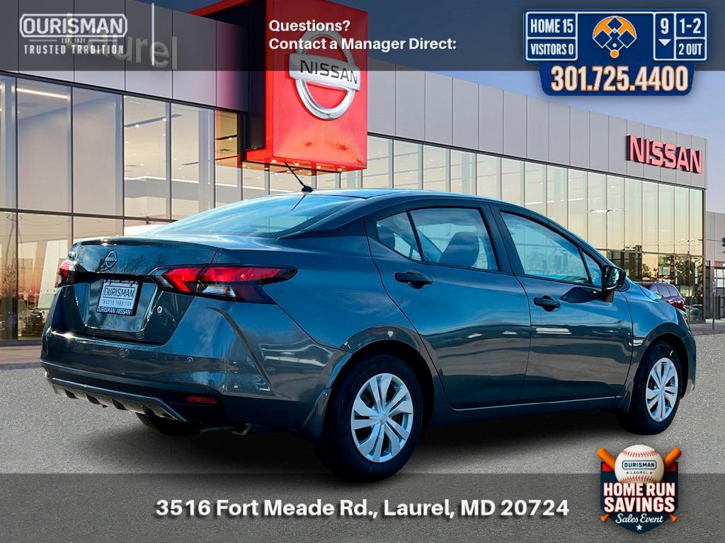 New 2025 Nissan Versa S w/ Trunk Package image 2