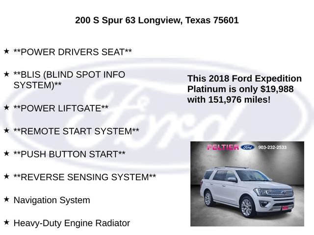 Used 2018 Ford Expedition Platinum RWD image 15