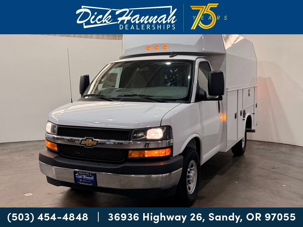 New 2025 Chevrolet Express 3500 w/ Power Convenience Package RWD image 1