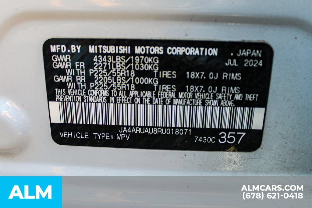 Used 2024 Mitsubishi Outlander Sport SE AWD/4WD image 36