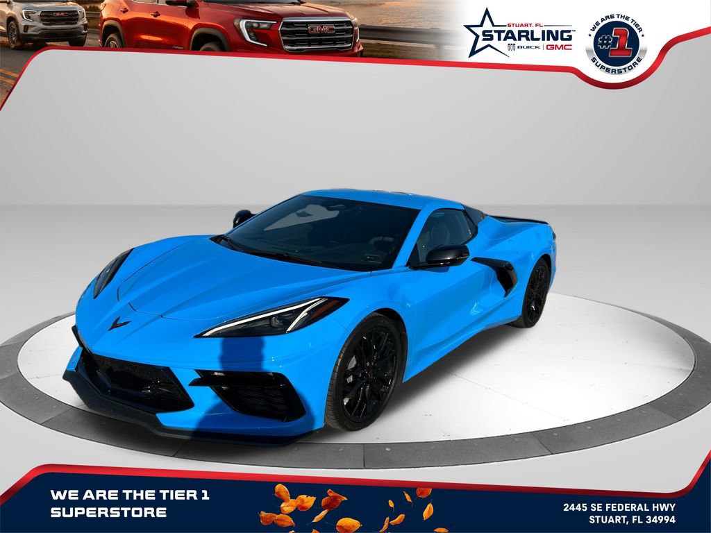 Used 2025 Chevrolet Corvette Stingray Convertible w/ 1LT RWD 360° Tour