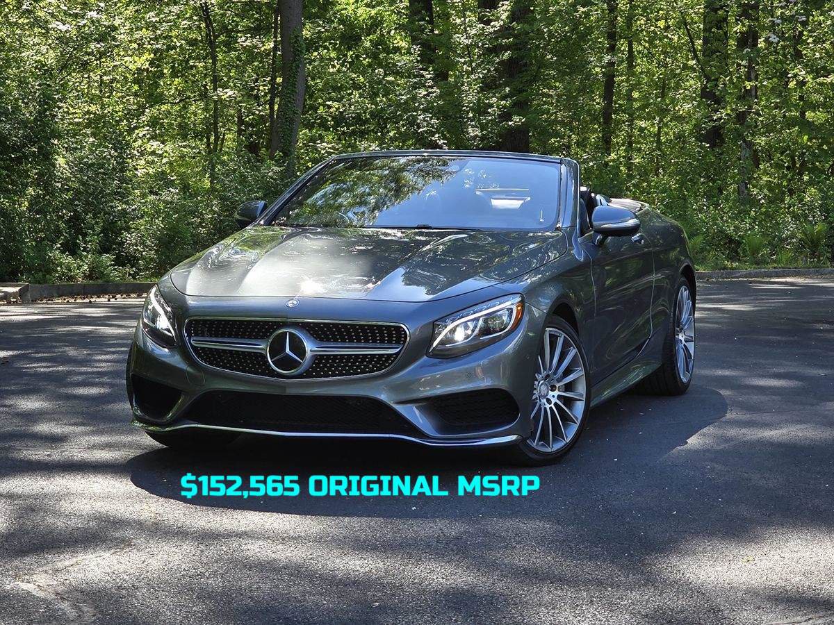 Used 2017 Mercedes-Benz S 550 Cabriolet