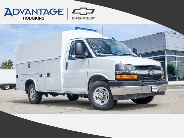 New 2025 Chevrolet Express 3500 w/ Power Convenience Package RWD image 1