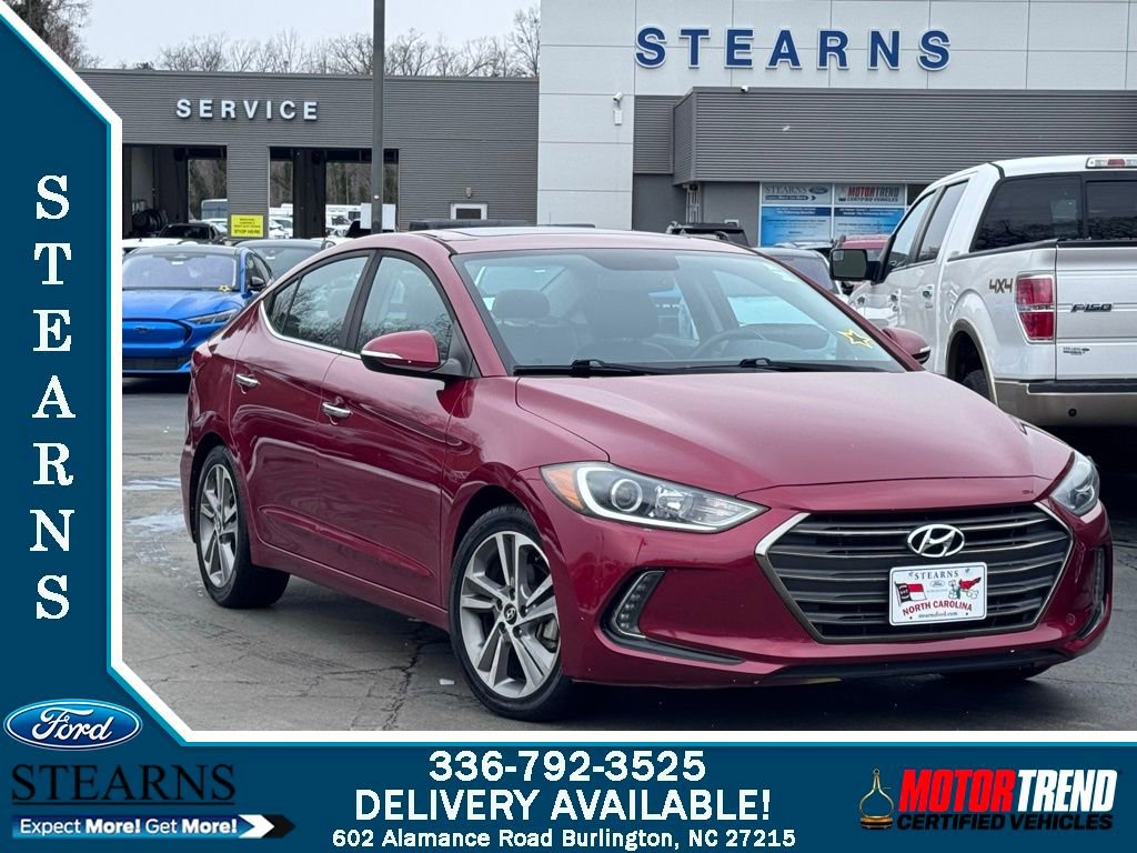 Used 2017 Hyundai Elantra Limited w/ Limited Tech Package 04 image 1