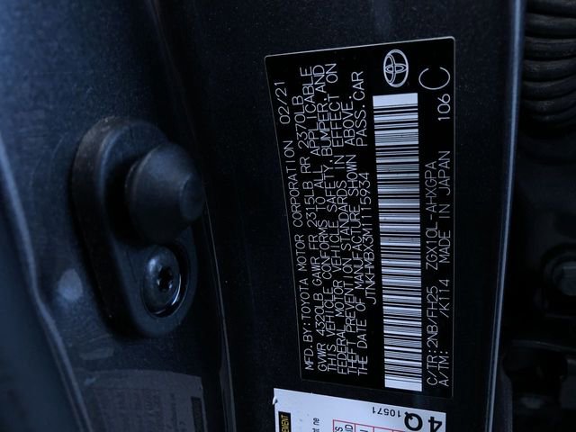 Used 2021 Toyota C-HR Nightshade image 34