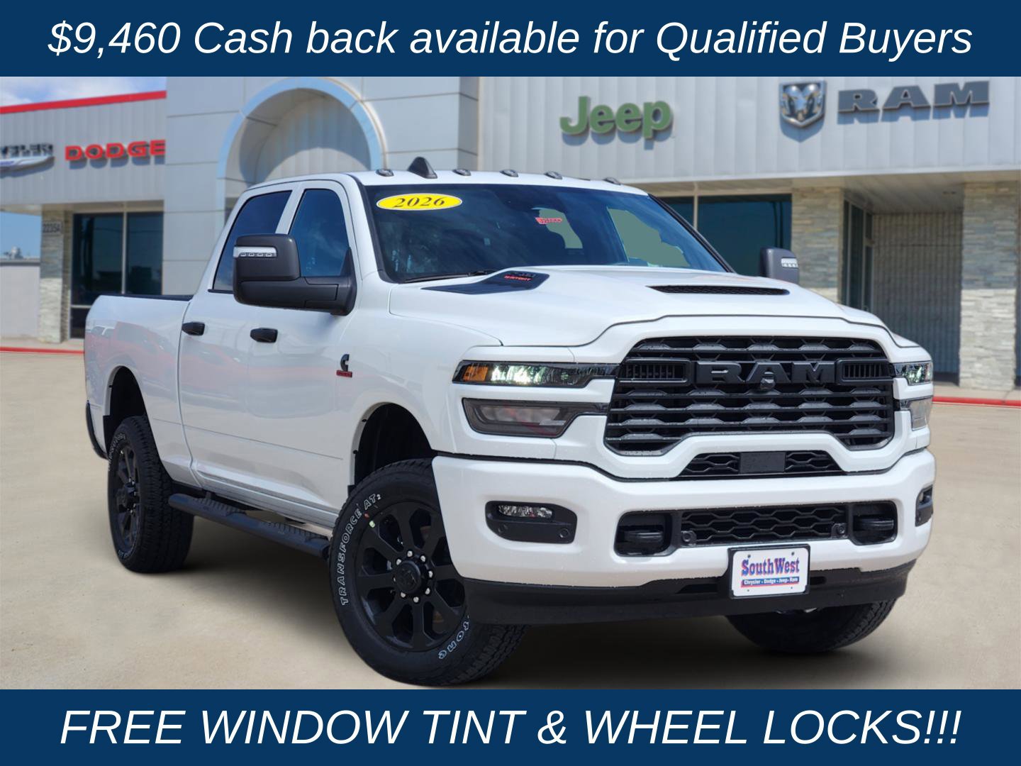 New 2026 RAM 2500 Tradesman AWD/4WD 360° Tour