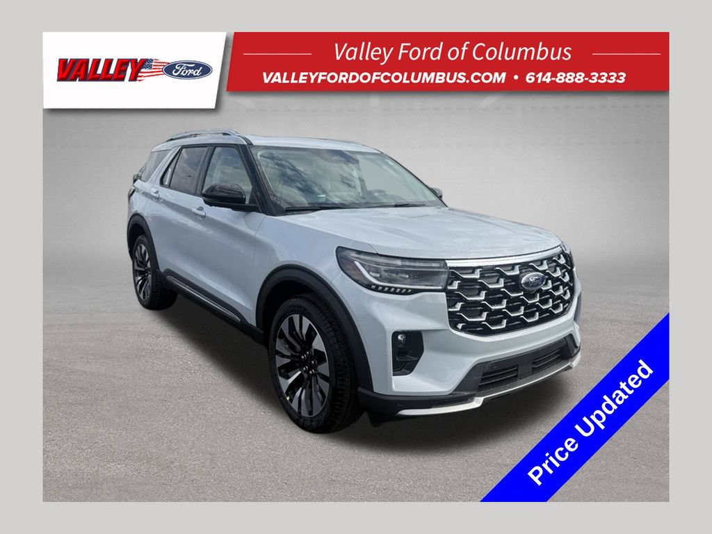 New 2026 Ford Explorer Platinum w/ LUX Leather Package