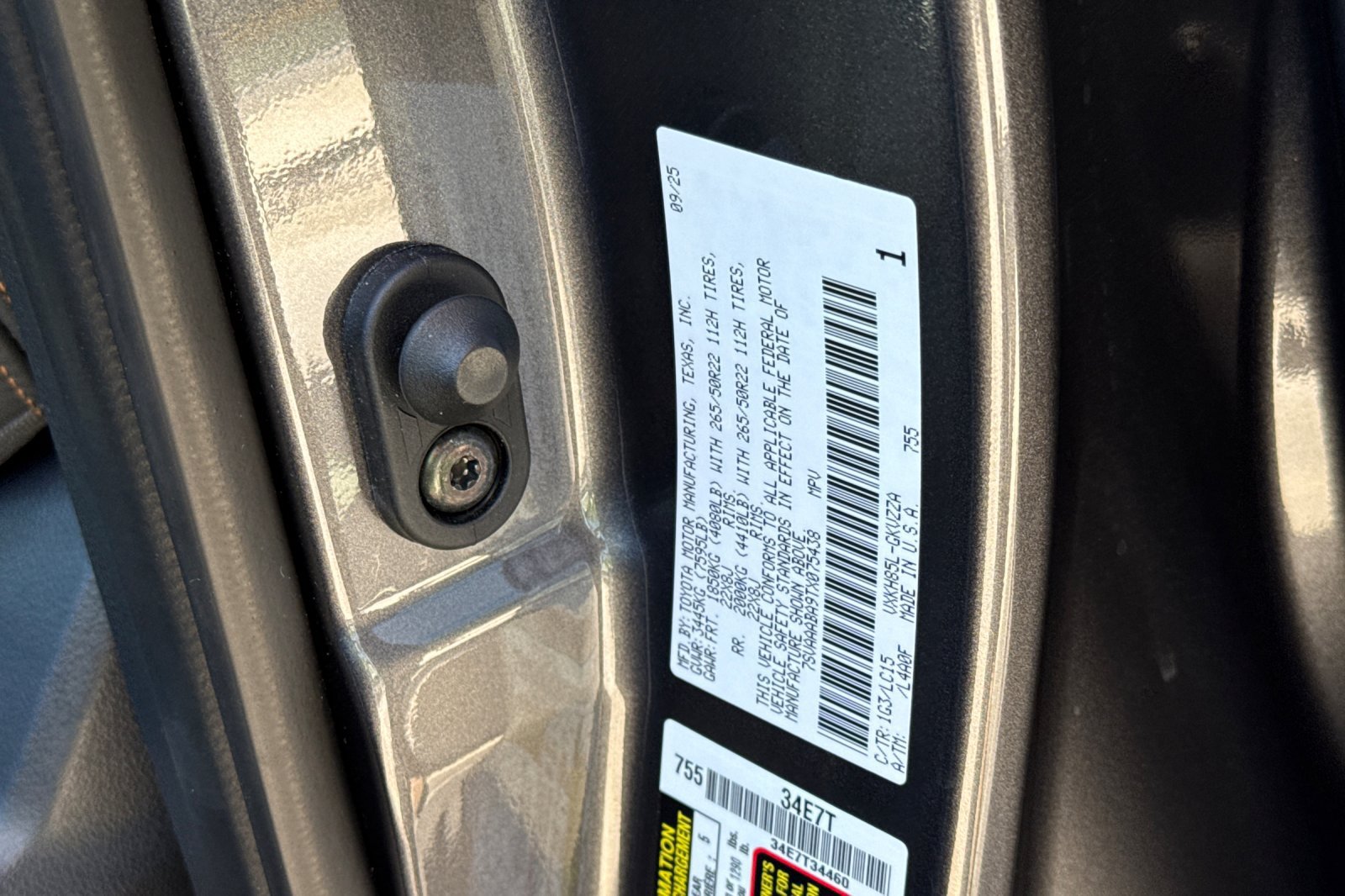 Certified 2026 Toyota Sequoia Capstone AWD/4WD image 39