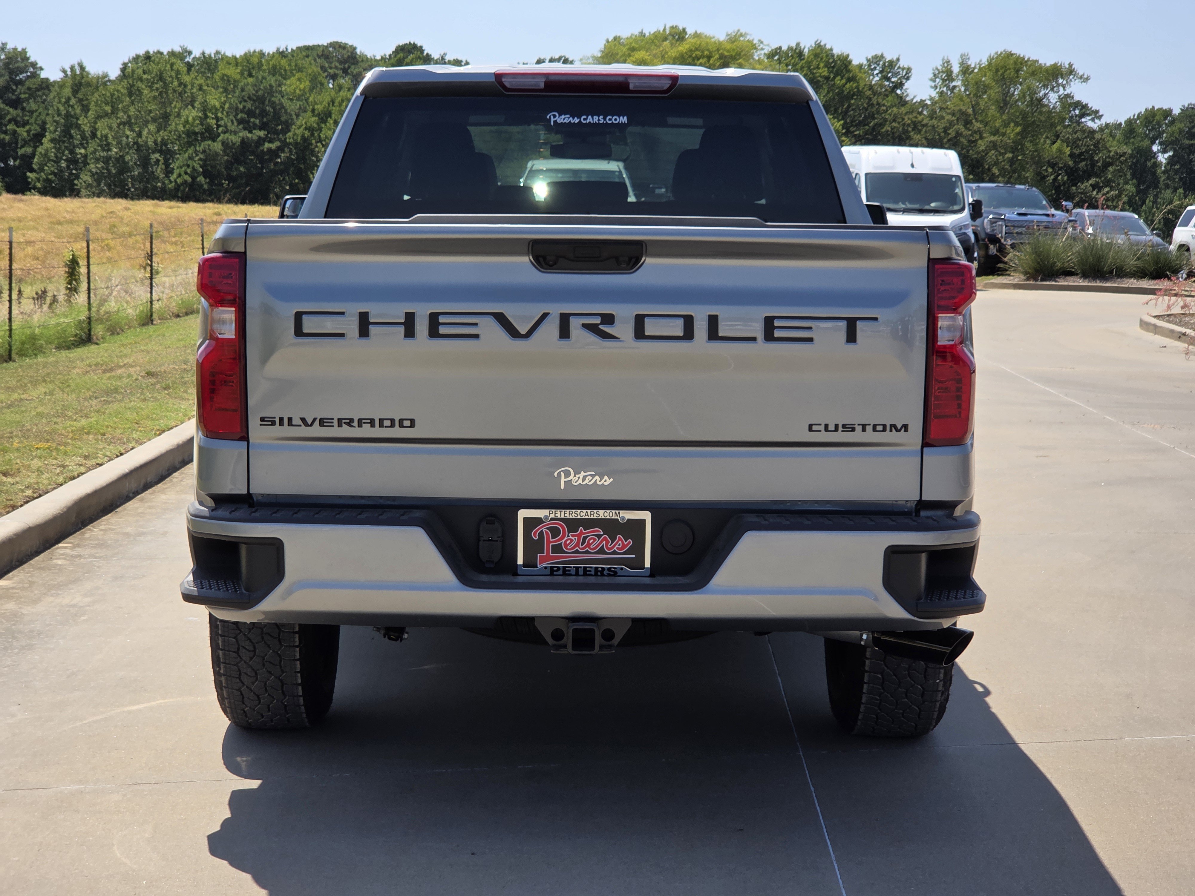 New 2026 Chevrolet Silverado 1500 Custom w/ Turbomax Blackout Package RWD image 4
