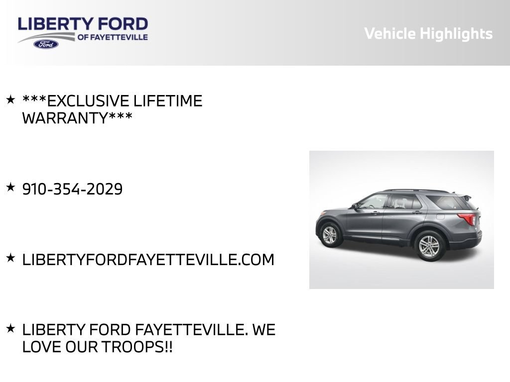 Used 2022 Ford Explorer XLT w/ Equipment Group 202A RWD image 5
