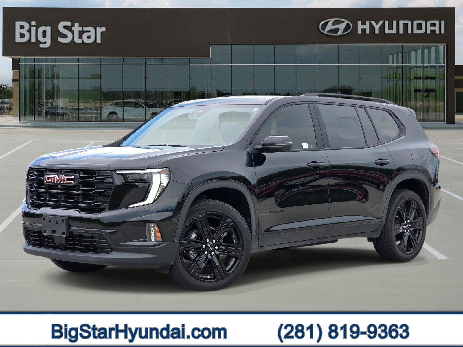 Used 2024 GMC Acadia Elevation w/ Black Edition